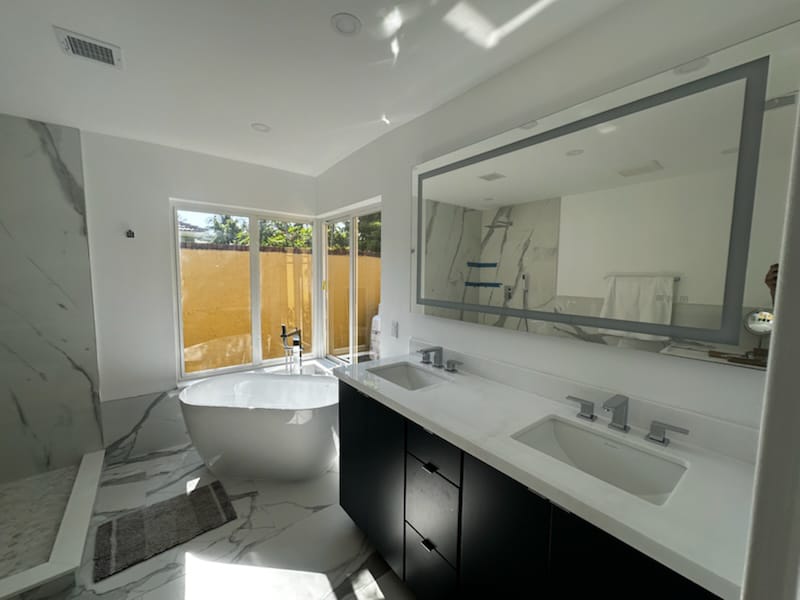 Modern Bathroom Makeover - 1