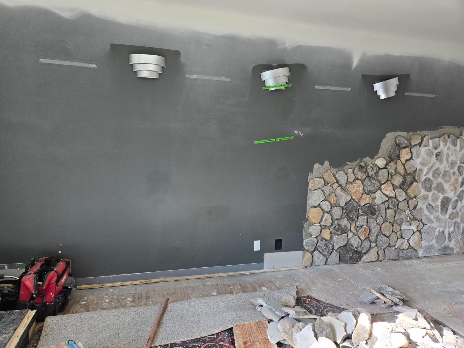 Stone Wall Accent - 2