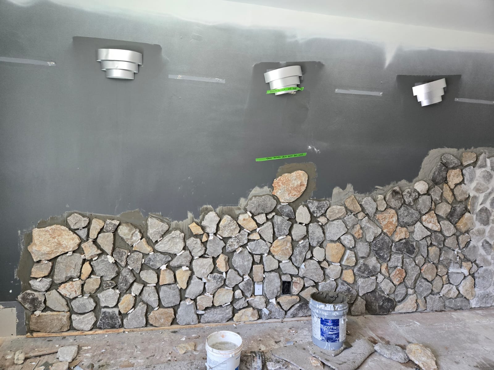 Stone Wall Accent - 4