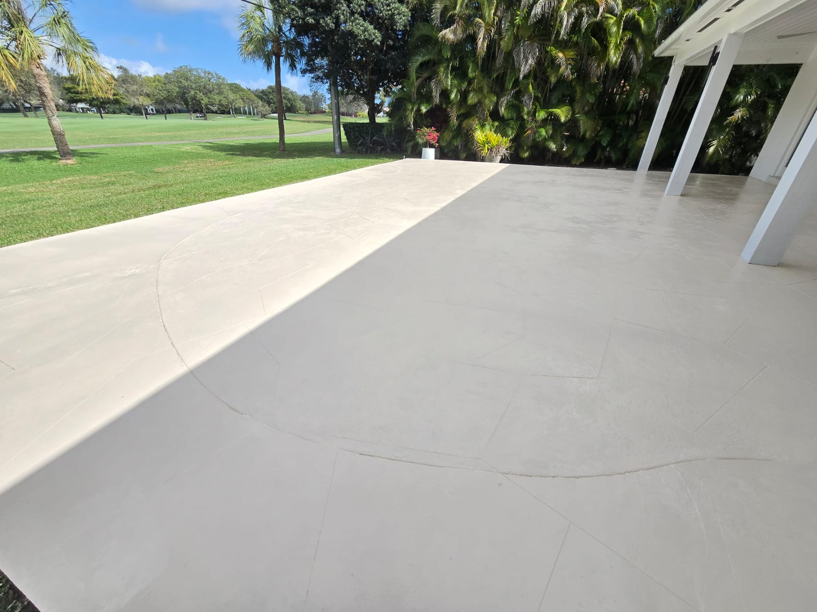 Stamped Concrete Floor Restoration - 4