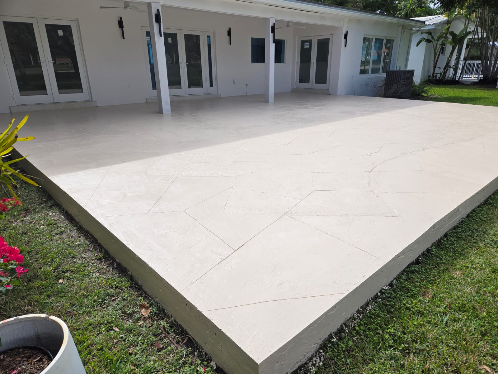 Stamped Concrete Floor Restoration - 6