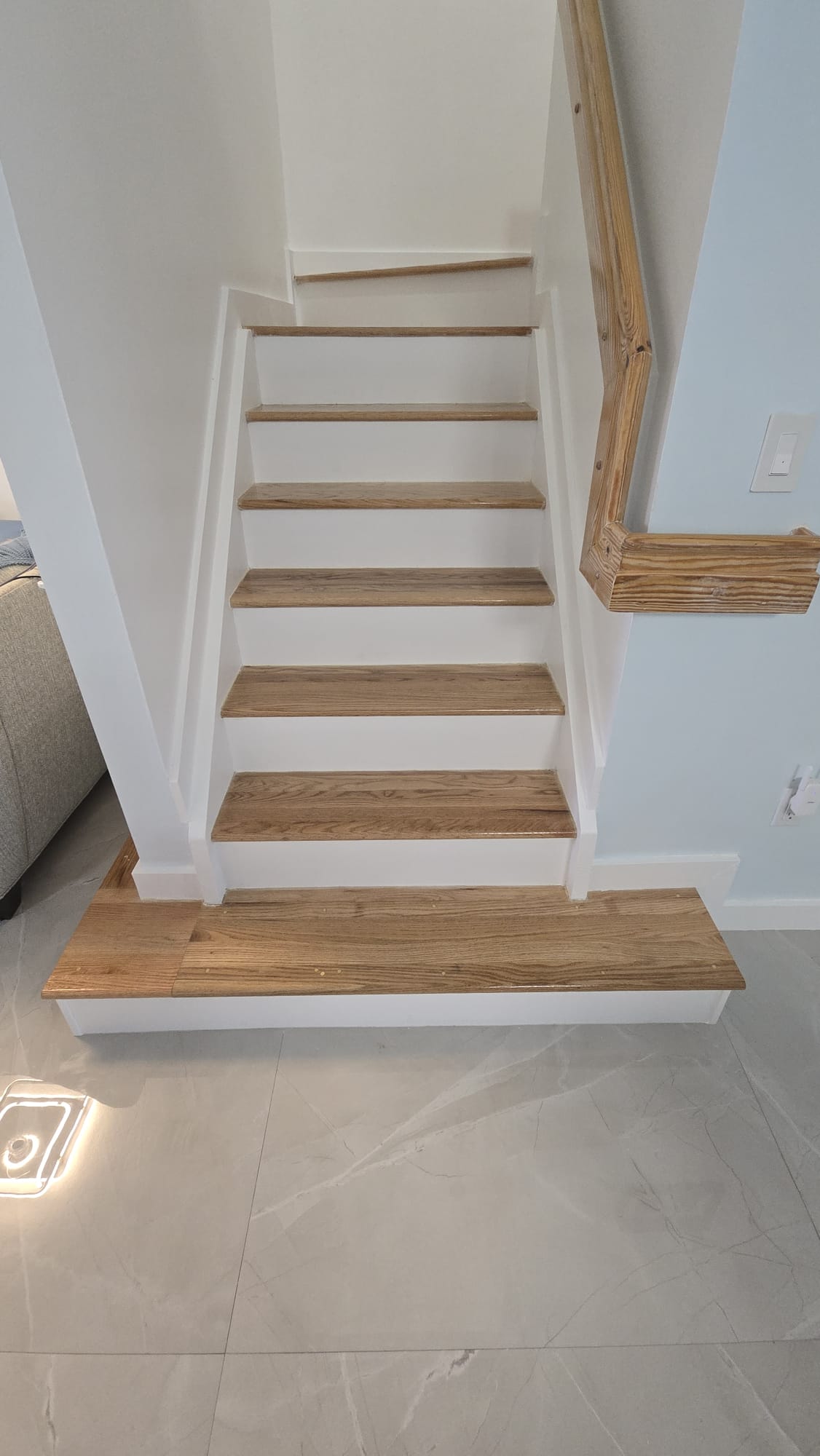 Solid Wood Staircase Upgrade - 16