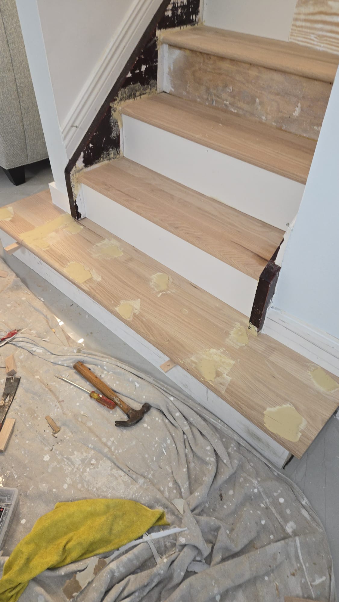 Solid Wood Staircase Upgrade - 6