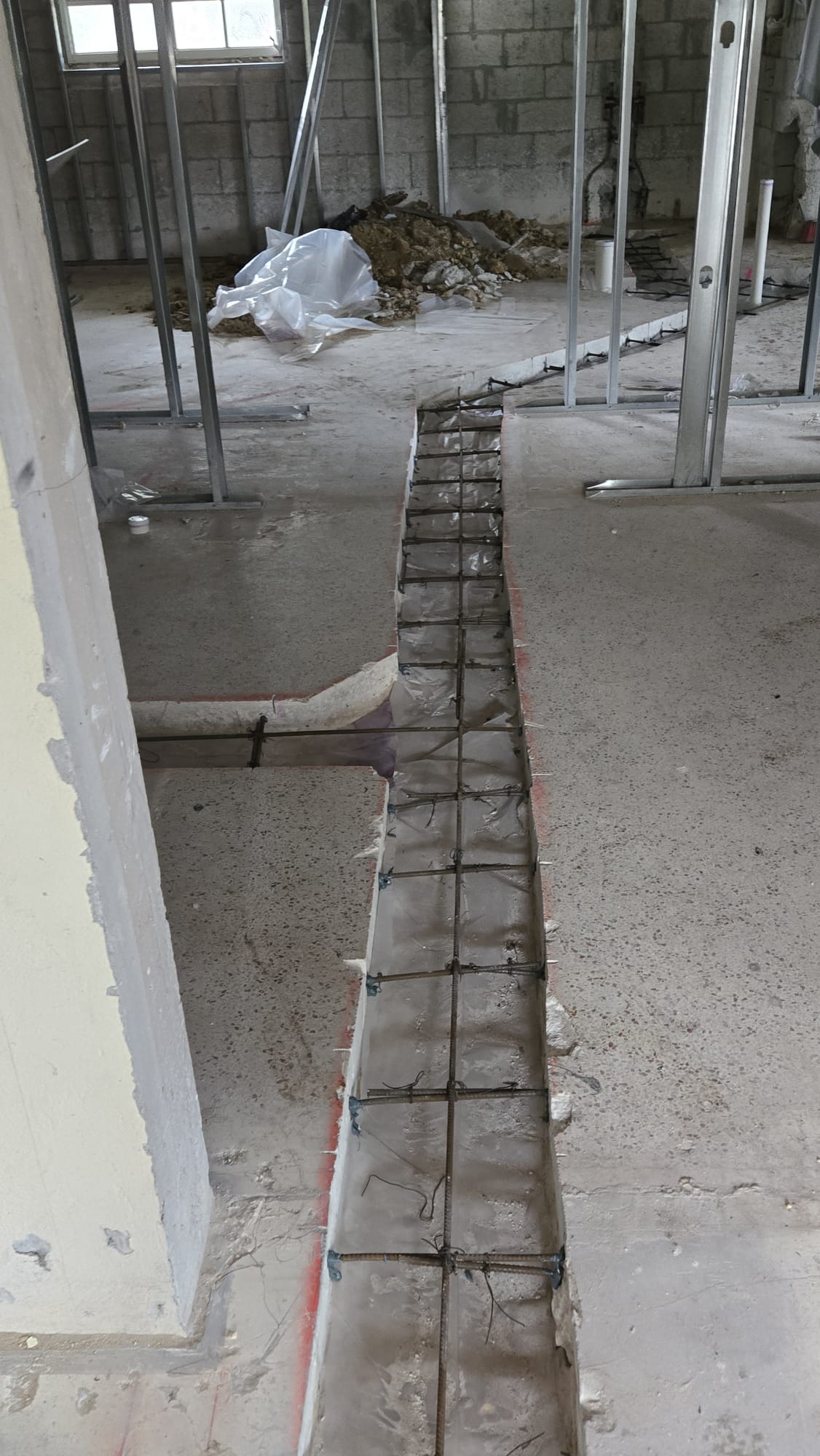 PVC Plumbing Installation and Cement Casting - 8