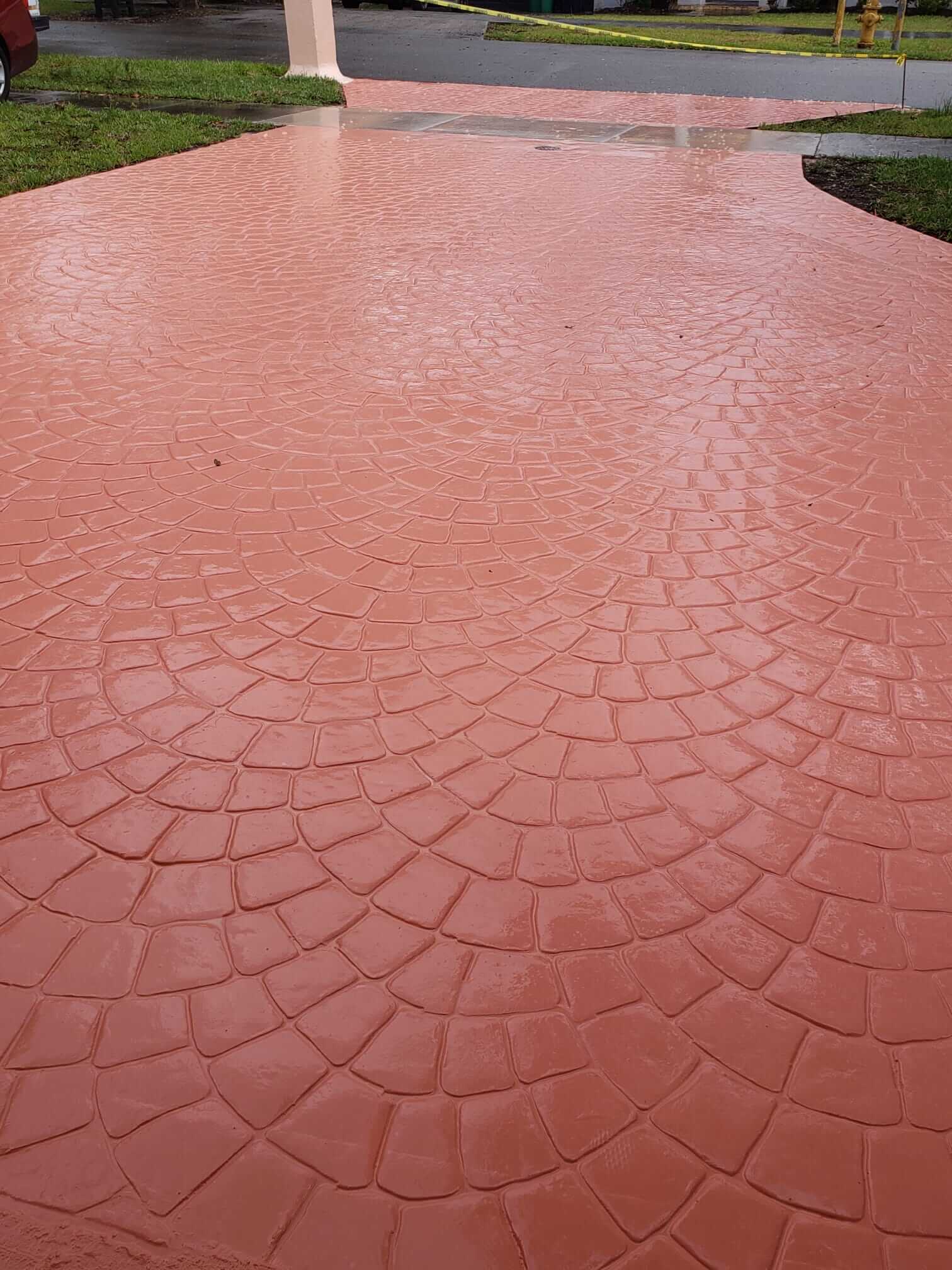 Entrance Floor Tile Painting - 2