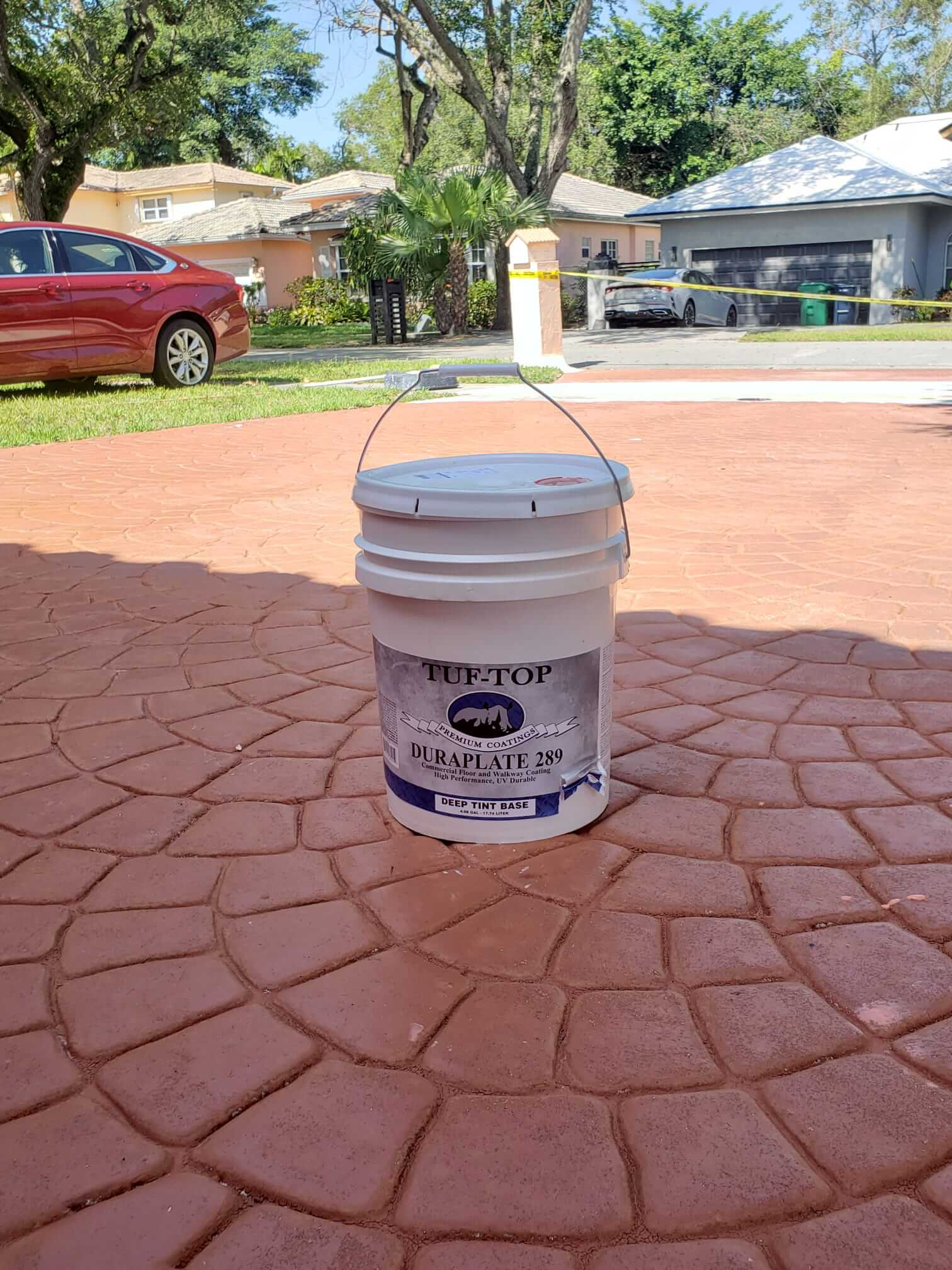 Entrance Floor Tile Painting - 3