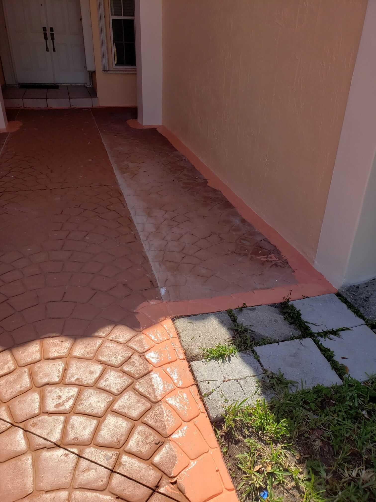 Entrance Floor Tile Painting - 5