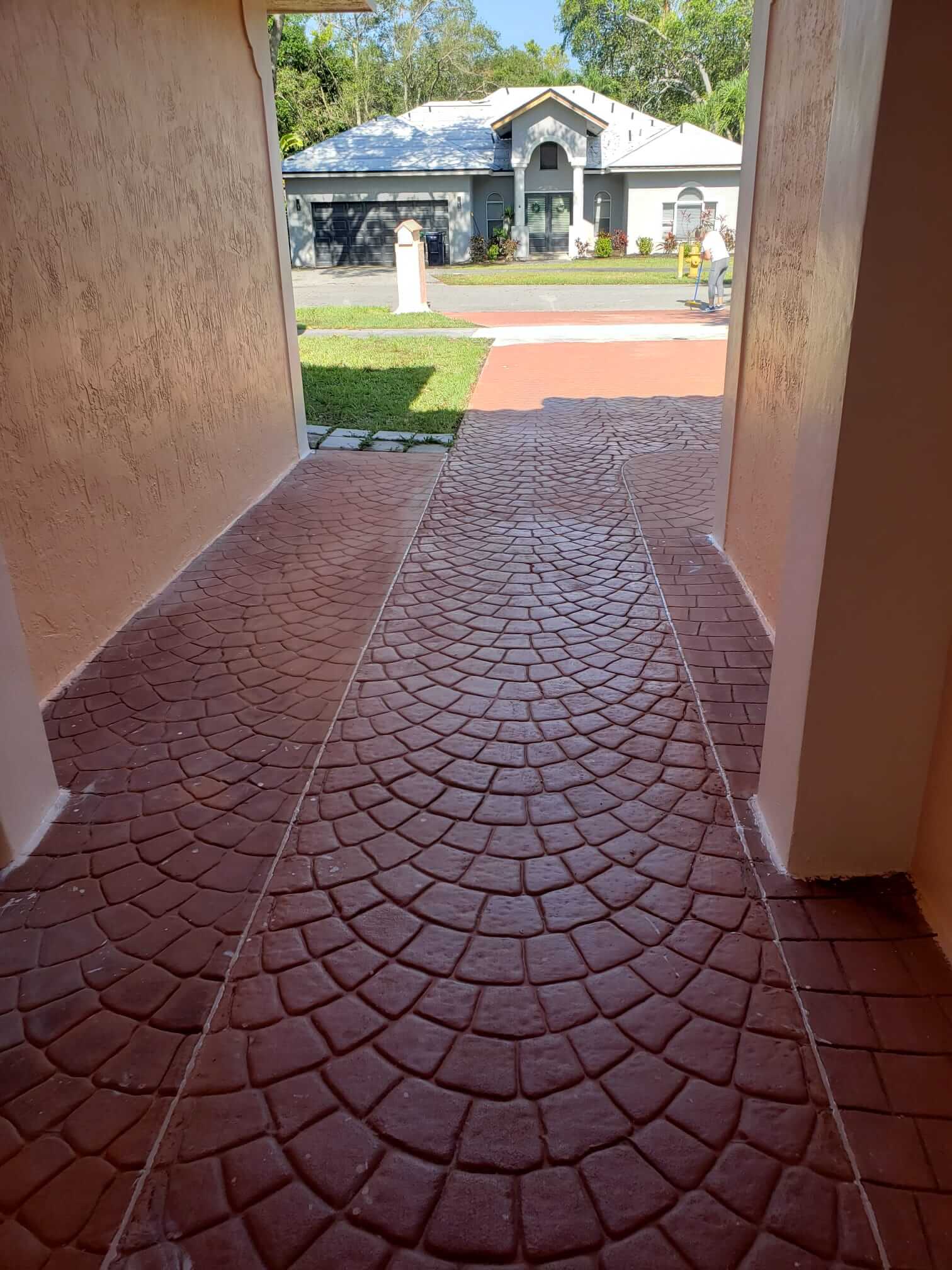 Entrance Floor Tile Painting - 6