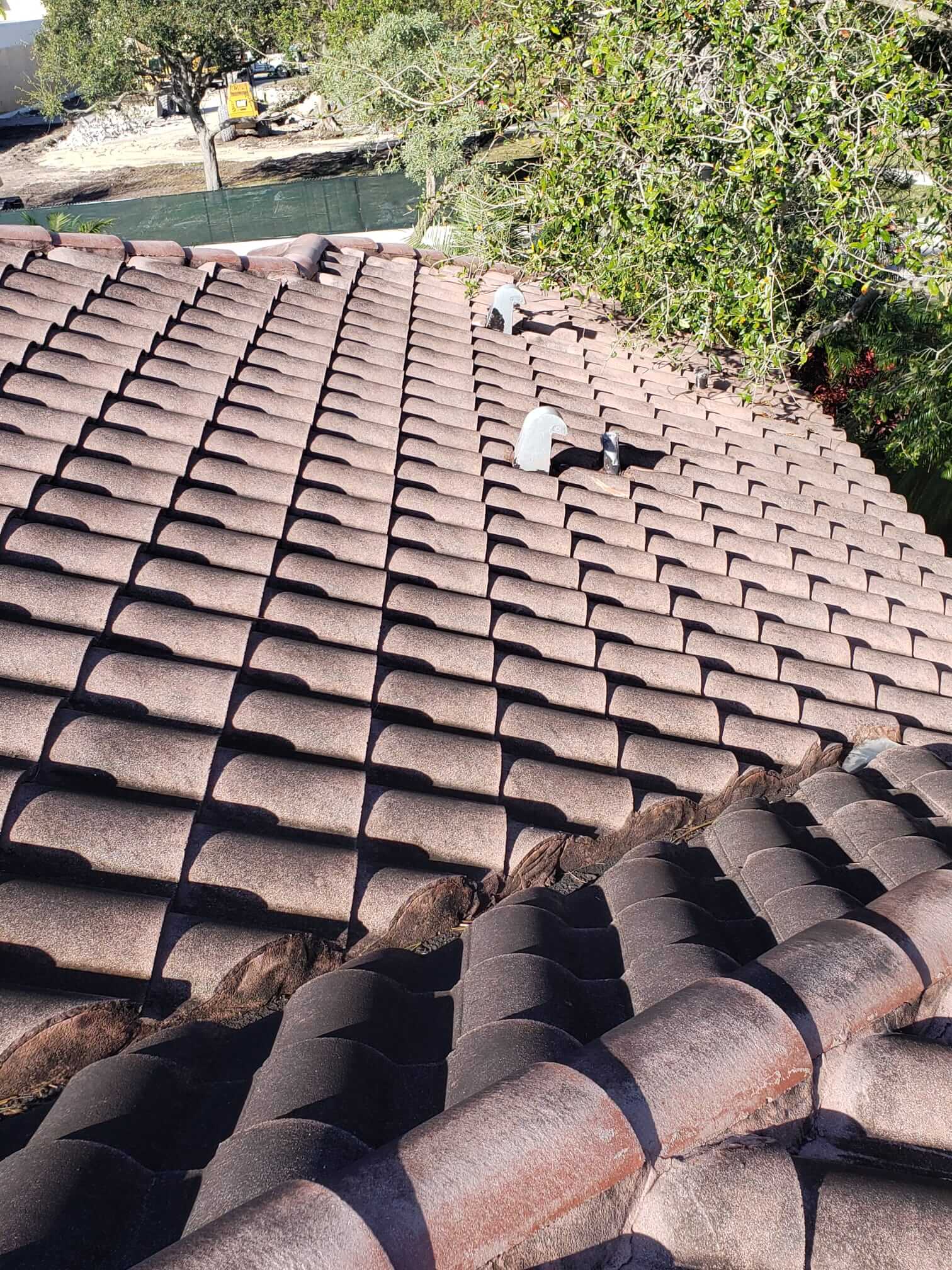 Tile Roof Cleaning and Painting - 3