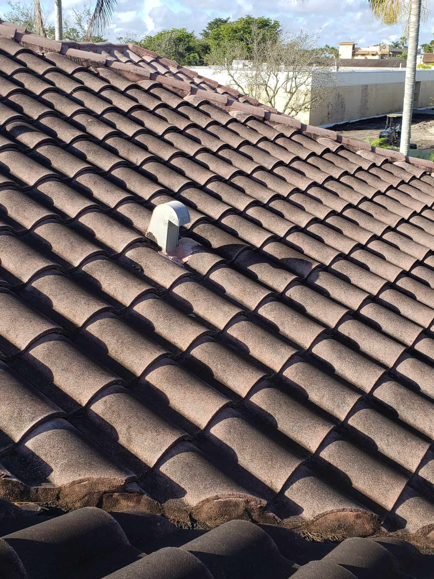 Tile Roof Cleaning and Painting - 4