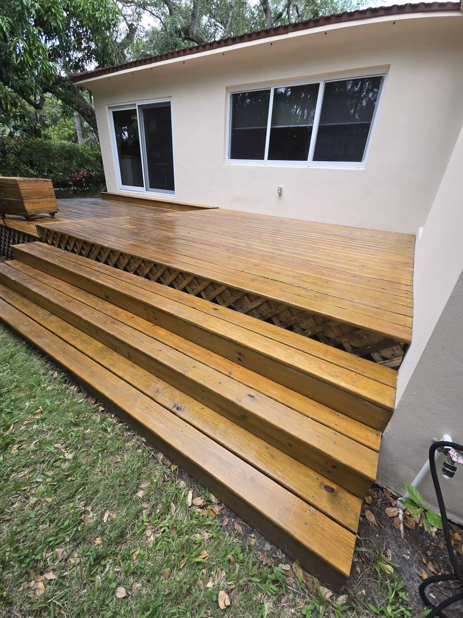 Modern Hardwood Floor Painting in Home Entrance - 7